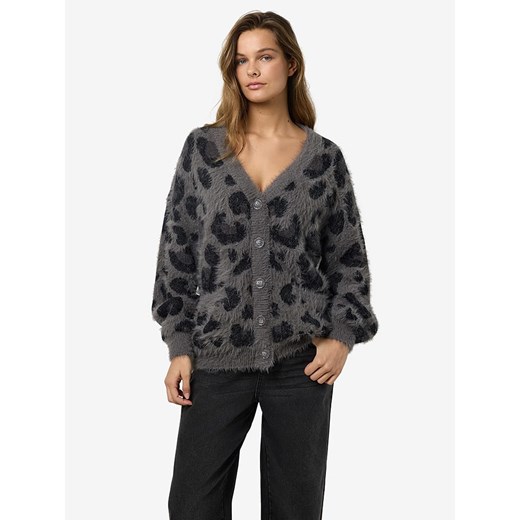 Noisy may Kardigan w kolorze szaro-czarnym Noisy May L wyprzedaż Limango Polska