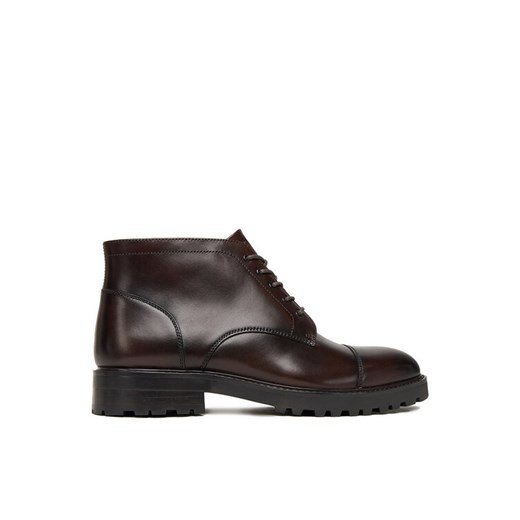 Gino Rossi Trzewiki EO-UBERTO-03 125AM Brązowy ze sklepu MODIVO w kategorii Buty zimowe męskie - zdjęcie 186349351