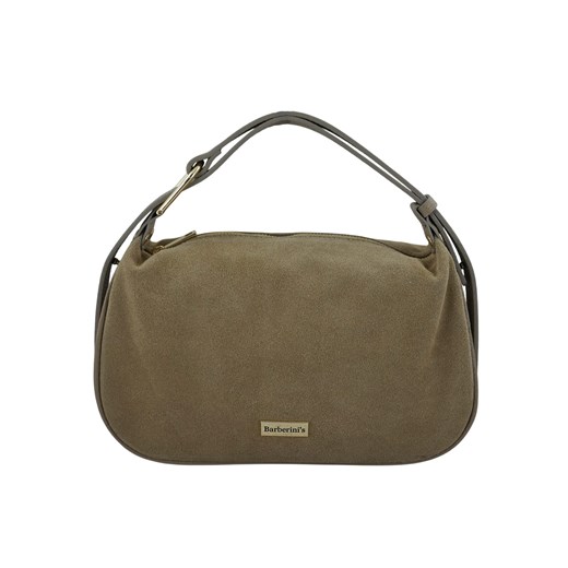 Elegancka torebka zamszowa na ramię - Beżowa ze sklepu Barberinis w kategorii Listonoszki - zdjęcie 186349741