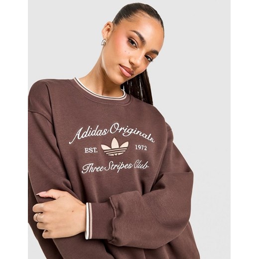 ADIDAS BLUZA CREW ze sklepu JD Sports  w kategorii Bluzy damskie - zdjęcie 186350032