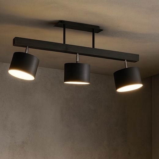 Klasyczna lampa sufitowa z drewna sosnowego HOLLYWOOD z regulowanymi brązowymi kloszami - id: 8937 - marki Ciekot Partners Sp. Z O. O. - 186350172 Klasyczna lampa sufitowa z drewna sosnowego HOLLYWOOD z regulowanymi brązowymi kloszami ze sklepu Lysne w kategorii Lampy wiszące - zdjęcie 186350172