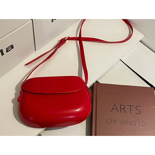 Mała stylowa torebka - Czerwony ze sklepu Intimica.pl w kategorii Listonoszki - zdjęcie 186362901