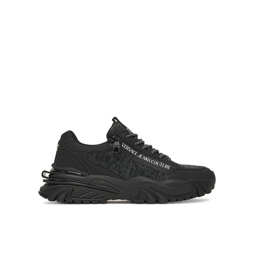 Sneakersy Versace Jeans Couture 79YA3SI5 ZSC89 Czarny ze sklepu eobuwie.pl w kategorii Buty sportowe męskie - zdjęcie 186371674