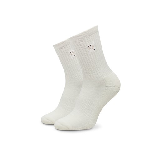 Skarpety długie Filling Pieces Patch 68513711901 Biały ze sklepu eobuwie.pl w kategorii Skarpetki męskie - zdjęcie 186371682