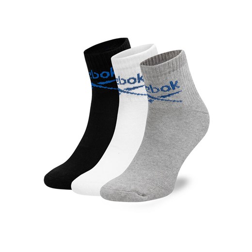 Skarpety długie Reebok R0255-SS24 (3-pack) Kolorowy ze sklepu eobuwie.pl w kategorii Skarpetki męskie - zdjęcie 186371724