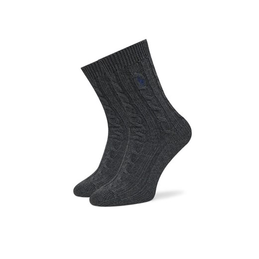 Skarpety długie Polo Ralph Lauren 4,55955E+11 Szary ze sklepu eobuwie.pl w kategorii Skarpetki męskie - zdjęcie 186371761