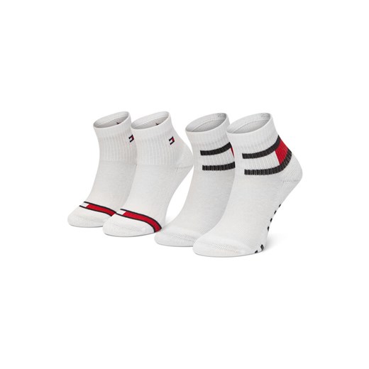 Skarpety długie Tommy Hilfiger 100002319 Biały ze sklepu eobuwie.pl w kategorii Skarpetki dziecięce - zdjęcie 186371773