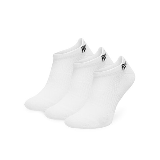 Skarpety krótkie Reebok R0356P-SS24 (3-pack) Biały ze sklepu eobuwie.pl w kategorii Skarpetki damskie - zdjęcie 186371871