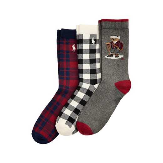 Skarpety długie Polo Ralph Lauren 444P03158001 Kolorowy ze sklepu eobuwie.pl w kategorii Skarpetki dziecięce - zdjęcie 186371954