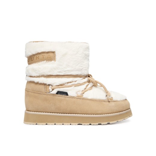 Śniegowce Luhta Luhta Nauttiva Ms 75580 Beżowy ze sklepu eobuwie.pl w kategorii Śniegowce damskie - zdjęcie 186372003