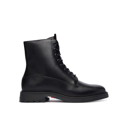 Kozaki Tommy Hilfiger Comfort Lwt FM0FM05593 Czarny ze sklepu eobuwie.pl w kategorii Buty zimowe męskie - zdjęcie 186372061