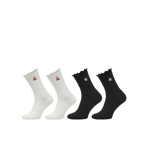 Skarpety długie Aldo Sozer 13995062 Biały ze sklepu eobuwie.pl w kategorii Skarpetki damskie - zdjęcie 186372073