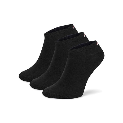 Skarpety krótkie Fila F9100-AW24 (3-pack) Czarny ze sklepu eobuwie.pl w kategorii Skarpetki męskie - zdjęcie 186372074