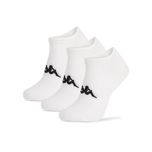 Skarpety krótkie Kappa Z4441 AW24 (3-PACK) Biały ze sklepu eobuwie.pl w kategorii Skarpetki damskie - zdjęcie 186372092