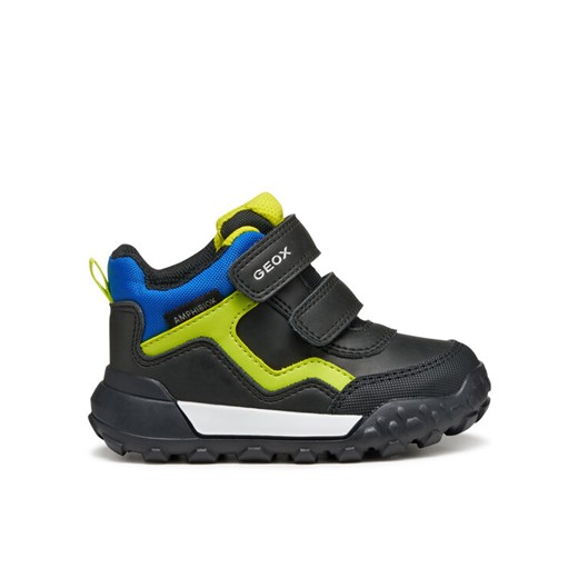 Śniegowce Geox B Trekkyup B Abx B566LB 0MEFU C9299 S Czarny ze sklepu eobuwie.pl w kategorii Buty zimowe dziecięce - zdjęcie 186372330