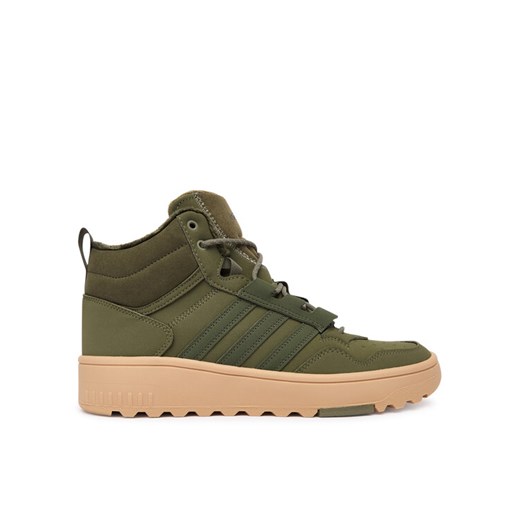 Sneakersy adidas Hoops 4.0 Mid JQ5363 Khaki ze sklepu eobuwie.pl w kategorii Buty sportowe męskie - zdjęcie 186372391