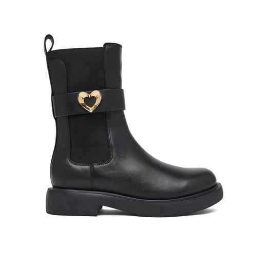 Botki LOVE MOSCHINO JA24044G0NIA0000 Czarny ze sklepu eobuwie.pl w kategorii Botki - zdjęcie 186372420
