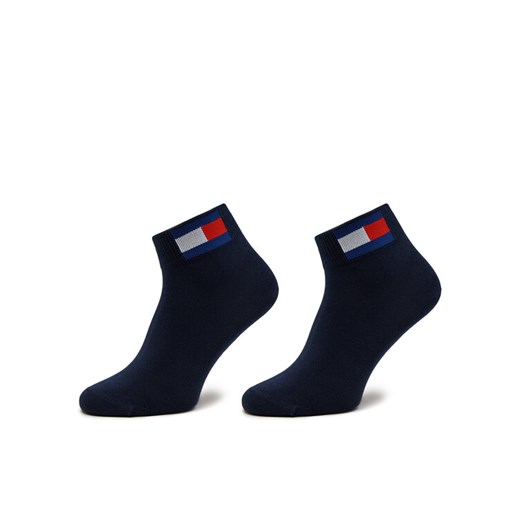 Skarpety długie Tommy Jeans 701228223 Granatowy ze sklepu eobuwie.pl w kategorii Skarpetki męskie - zdjęcie 186372422