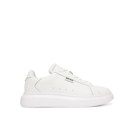 Just Cavalli Sneakersy 79QA3SBE ZPB62 Biały ze sklepu MODIVO w kategorii Buty sportowe męskie - zdjęcie 186375402