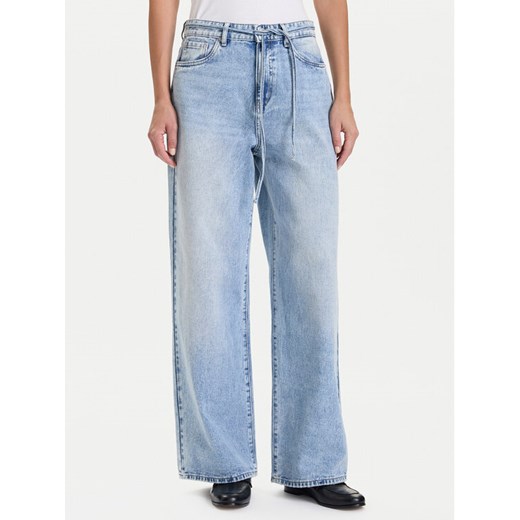 Vero Moda Jeansy Wien 10338133 Niebieski Wide Leg ze sklepu MODIVO w kategorii Jeansy damskie - zdjęcie 186375502