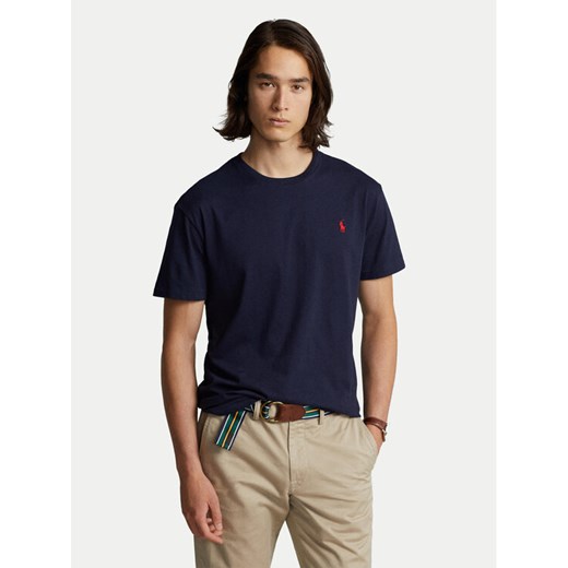 Polo Ralph Lauren T-Shirt Bsr 710680785 Granatowy Custom Slim Fit ze sklepu MODIVO w kategorii T-shirty męskie - zdjęcie 186375514