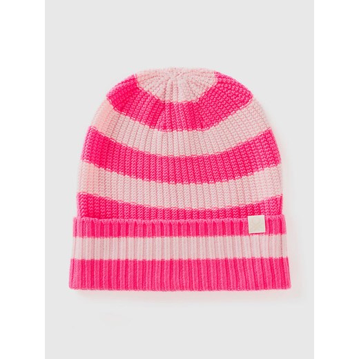 Benetton Czapka w kolorze różowym ze sklepu Limango Polska w kategorii Czapki dziecięce - zdjęcie 186376362