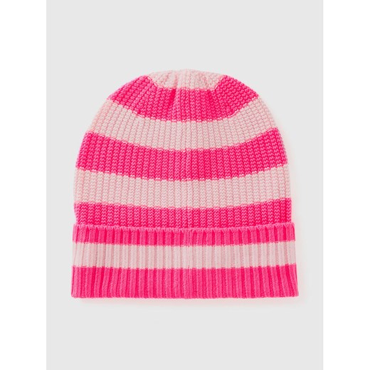 Benetton Czapka w kolorze różowym 168 wyprzedaż Limango Polska