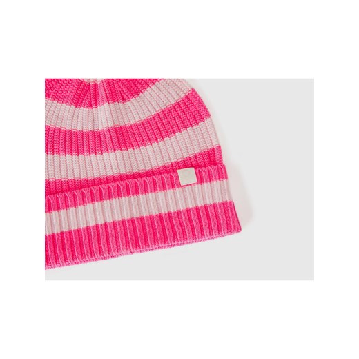 Benetton Czapka w kolorze różowym 168 okazyjna cena Limango Polska