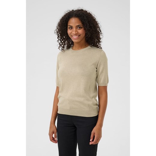 Kaffe Sweter w kolorze beżowym Kaffe XXL okazja Limango Polska