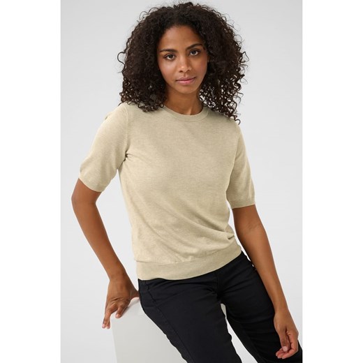 Kaffe Sweter w kolorze beżowym Kaffe M okazyjna cena Limango Polska