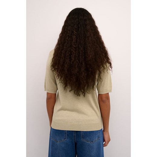 Kaffe Sweter w kolorze beżowym Kaffe M wyprzedaż Limango Polska
