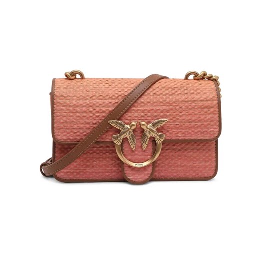 Pinko Torebka na ramię LOVE ONE MINI LIGHT | z dodatkiem skóry ze sklepu Gomez Fashion Store w kategorii Torebki damskie - zdjęcie 186376761