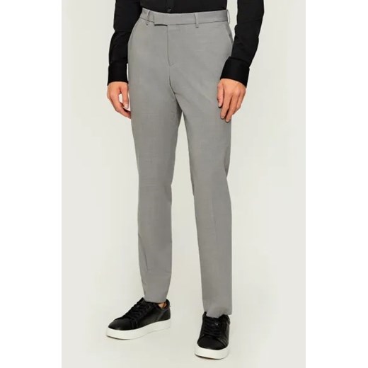 BOSS BLACK Garnitur P-Huge-2Pcs-WG-253 | Slim Fit | z dodatkiem wełny 50 Gomez Fashion Store