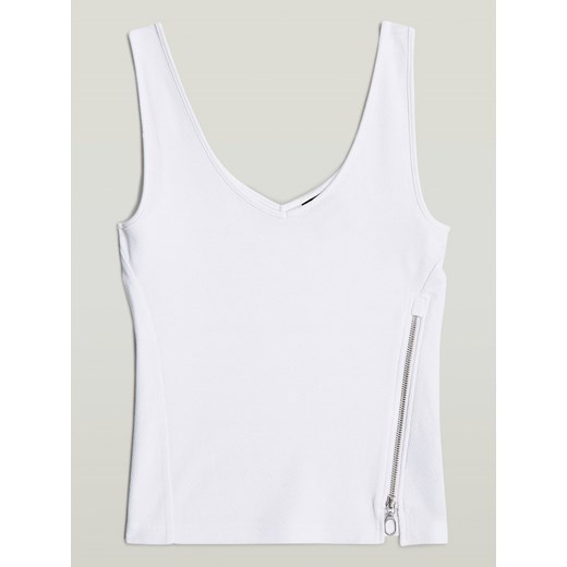 G-Star Top w kolorze białym M wyprzedaż Limango Polska