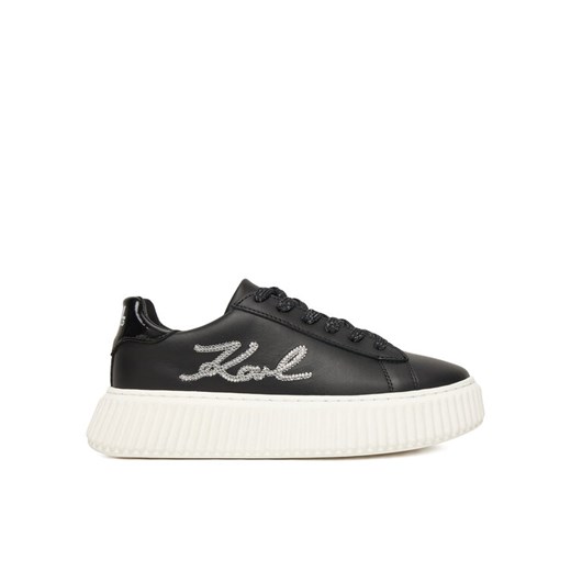 Sneakersy KARL LAGERFELD Z30978 M Czarny ze sklepu eobuwie.pl w kategorii Buty sportowe dziecięce - zdjęcie 186378571