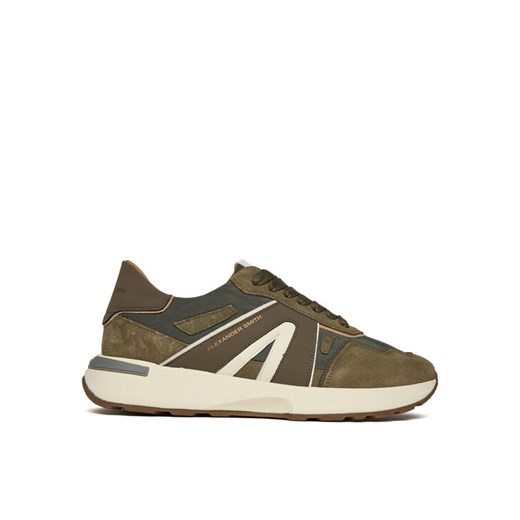 Sneakersy Alexander Smith Liverpool ASBCLPM-3253-OLV Zielony ze sklepu eobuwie.pl w kategorii Buty sportowe męskie - zdjęcie 186378621