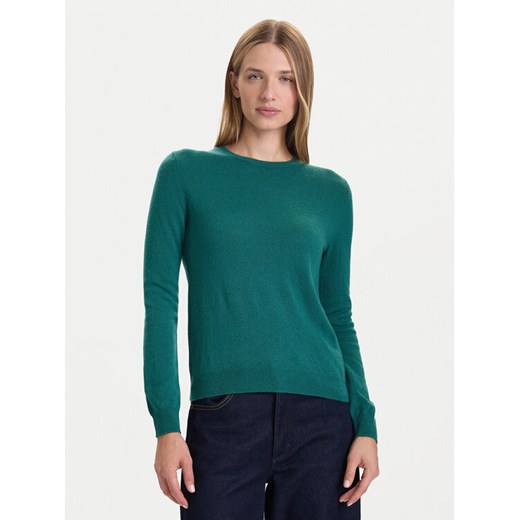 United Colors Of Benetton Sweter 1002D1K01 Zielony Regular Fit ze sklepu MODIVO w kategorii Swetry damskie - zdjęcie 186378982