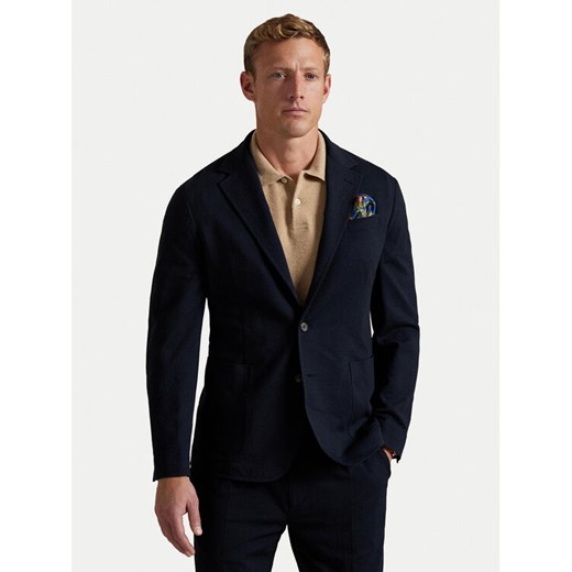 Polo Ralph Lauren Marynarka 715966393001 Granatowy Modern Fit ze sklepu MODIVO w kategorii Marynarki męskie - zdjęcie 186379012