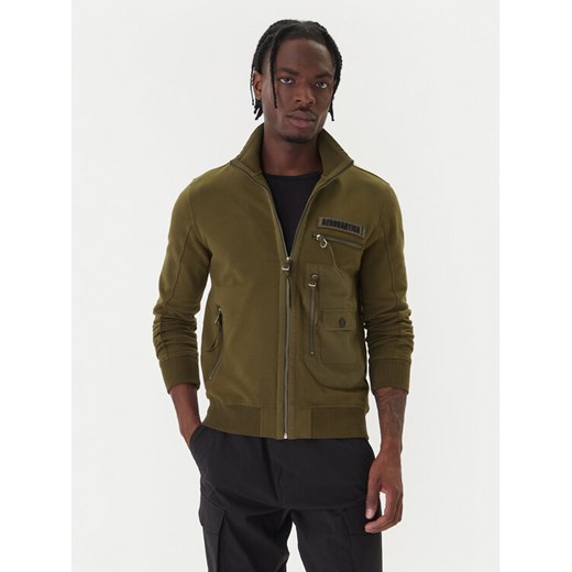 Aeronautica Militare Bluza 252FE2069UF00668 Zielony Regular Fit ze sklepu MODIVO w kategorii Bluzy męskie - zdjęcie 186379054