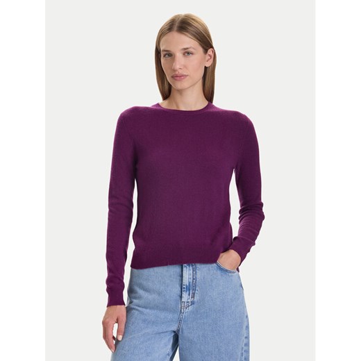 United Colors Of Benetton Sweter 1002D1K01 Fioletowy Regular Fit ze sklepu MODIVO w kategorii Swetry damskie - zdjęcie 186379120