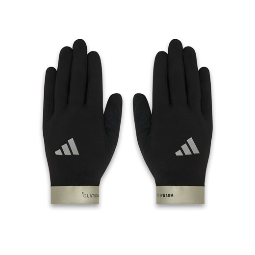 adidas Rękawiczki Running Climawarm JZ8118 Czarny ze sklepu MODIVO w kategorii Rękawiczki damskie - zdjęcie 186379122