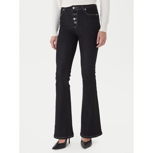 Gaudi Jeansy 521BD26006 Czarny Flare Fit ze sklepu MODIVO w kategorii Jeansy damskie - zdjęcie 186379124