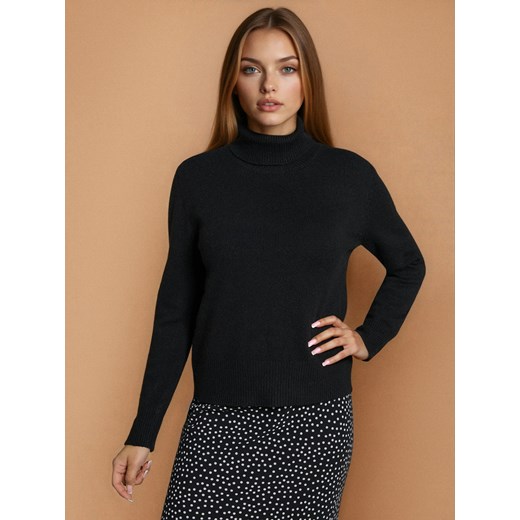 Sinsay - Golf w stylu basic - czarny Sinsay XL Sinsay