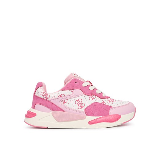 Sneakersy Guess J5BZ48 WO130 Różowy ze sklepu eobuwie.pl w kategorii Buty sportowe dziecięce - zdjęcie 186380731