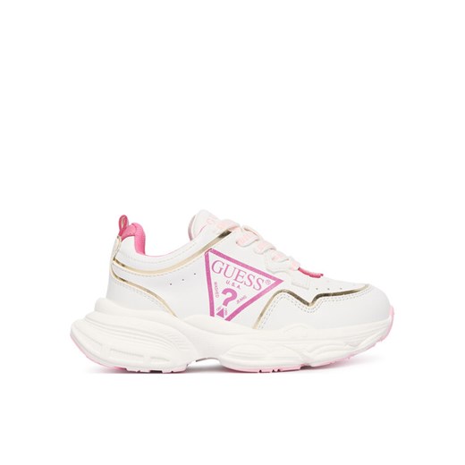 Sneakersy Guess K5BZ50 WO120 Biały ze sklepu eobuwie.pl w kategorii Buty sportowe dziecięce - zdjęcie 186380734