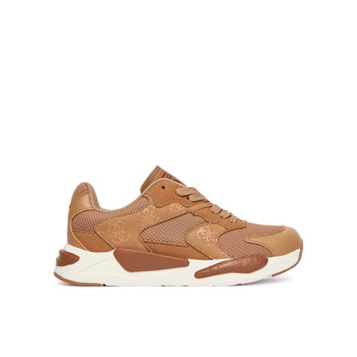 Sneakersy Guess J5BZ49 L0870 Brązowy ze sklepu eobuwie.pl w kategorii Buty sportowe dziecięce - zdjęcie 186380740
