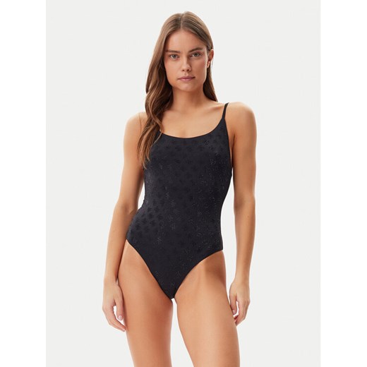 Guess Strój kąpielowy E5GJ14 MC040 Czarny Regular Fit ze sklepu MODIVO w kategorii Stroje kąpielowe - zdjęcie 186380834