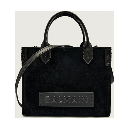 Balmain Kuferek B-ARMY | zamsz ze sklepu Gomez Fashion Store w kategorii Kuferki - zdjęcie 186381402
