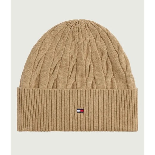 Tommy Hilfiger Wełniana czapka FLAG ze sklepu Gomez Fashion Store w kategorii Czapki zimowe męskie - zdjęcie 186381493