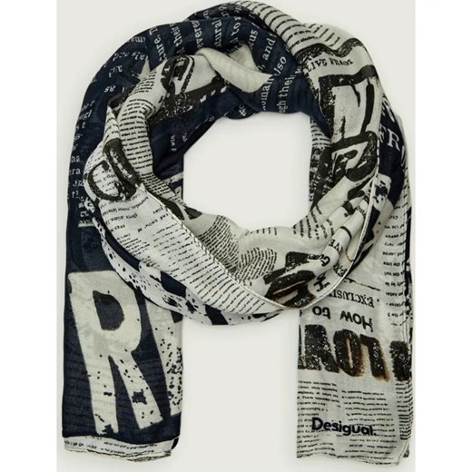 Desigual Szal NEWSPAPER ze sklepu Gomez Fashion Store w kategorii Szaliki i chusty damskie - zdjęcie 186381521